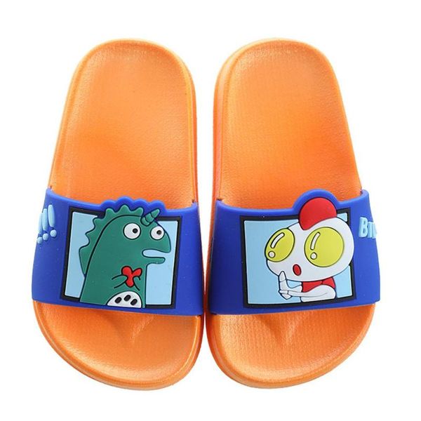 

children cartoon slippers girls summer beach sandals kids bathroom flip flops toddler boys indoor flip flops baby home shoes, Black;grey