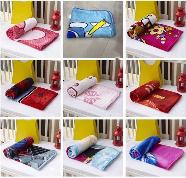 

new kids blankets flannel spider/cat styles warm cartoon blankets smooth flannel blankets baby beddings swaddling blanket 1*1.4m i110