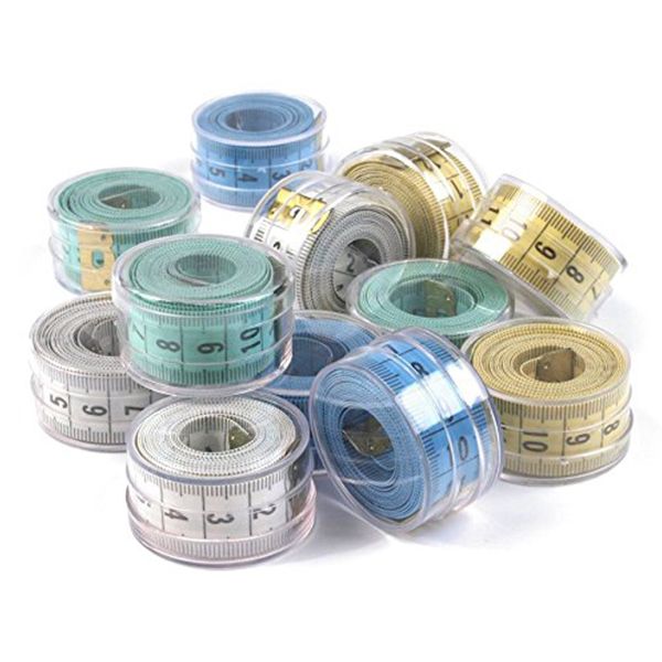 

measuring tape, 150cm, various random color storage box, Black