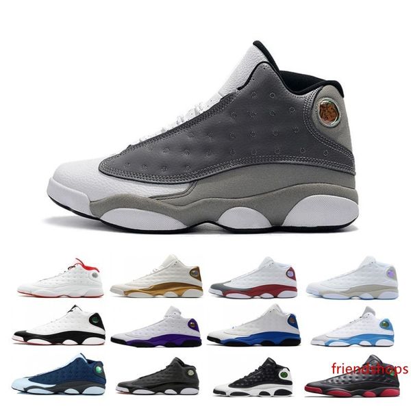 

new 13 13s lakers rivals atmosphere grey phantom black cat men women basketball shoes flint bred olive sneakers with