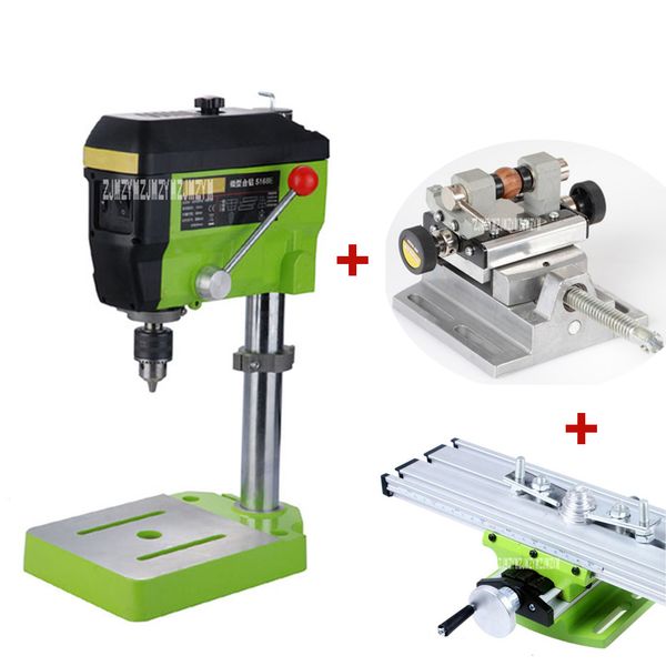 

mini multi-function workbench 680w high power bg-5168e electric bench drill portable woodwork drilling milling machine 220v 680w