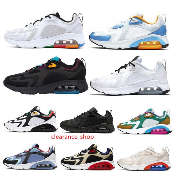 

new 200 mystic green royal pulse team gold triple black vast grey running shoes for men bordeaux bright crimson desert sand 200s mens