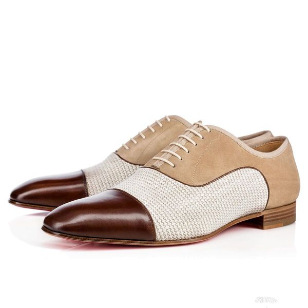 

[with box]luxury red bottom loafers shoes greggo orlato flat oxford shoes women&men wedding party dress walking shoes, Black