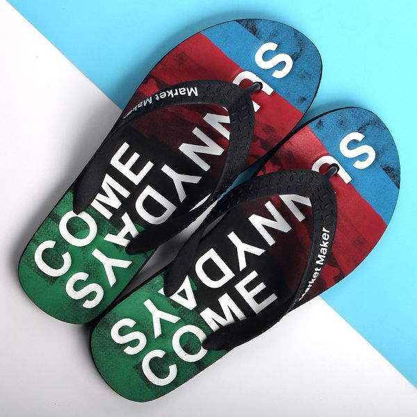

summer slippers men zapatillas hombre 2020 new flip flops men outdoor casual cool slippers male stripe flat slides