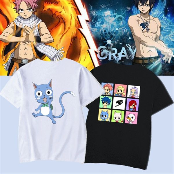 

одежда хвост мультфильм демона короткими рукавами одежды мило hipster хобби супругов передний и задний печататься футболка, White