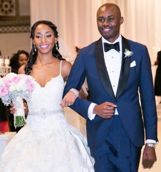

handsome one button blue wedding groom tuxedos shawl lapel groomsmen men suits prom blazer (jacket+pants+tie) no:1896, Black;gray