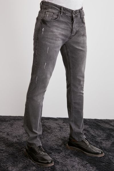 

trendyol мужчина тонкий уничтожить new-jeans tmnaw20je0402, Blue