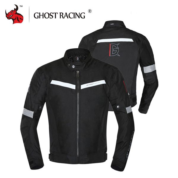 

ghost racing motorcycle jackets protective gear men windproof waterproof moto jacket motocross off-road racing jacket