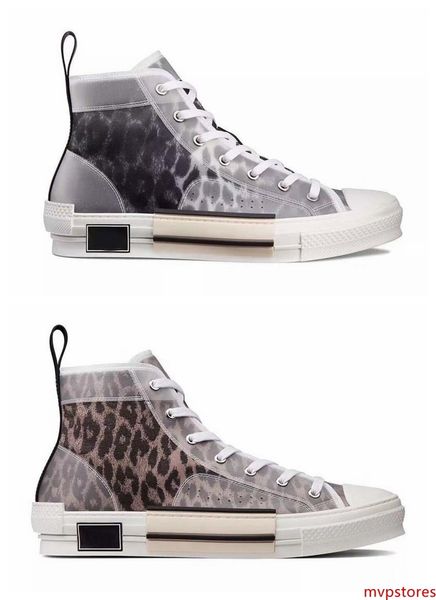 

new fashion b23 flowers obliques leisure mens luxury designer leopard platform triple s sneakers men women vintage trainer casual shoes