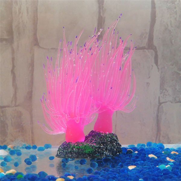 2020 Fish Tank Coral Ornaments Aquarium Artificial Small Plant