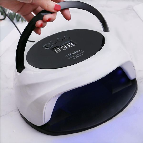 

80/75/54/48/45w uv led nail lamp for manicure nail dryer for all gel polish curing lamp with infrared sensor 4 timer lcd display