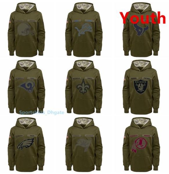 saints salute to service hoodie 2018