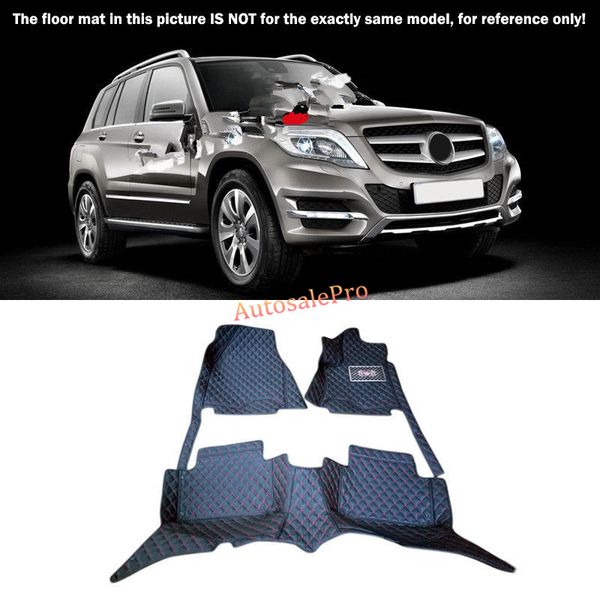 

for glk x204 2008 2009 2010 11 12 13 14 2015 right & left hand drive black front rear floor mat carpets pad cover