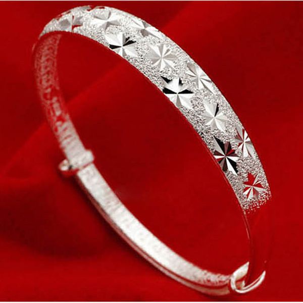 

gypsophila stars bracelet bangles silver plated color bracelets & bangles fashion bracelets for women jewelry j1114, Black