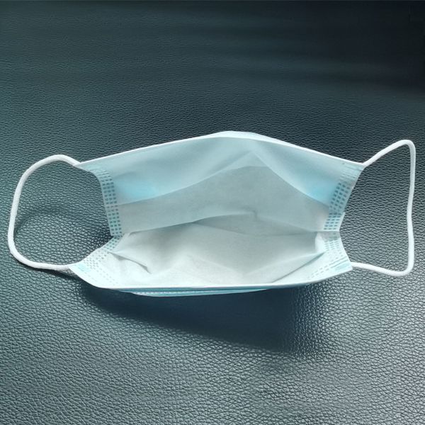 

in stock disposable protective mask 3 layers dustproof facial protective cover masks maldehyde prevent bacteria 02