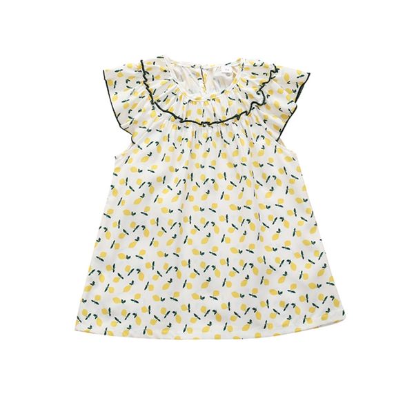 

1pcs baby girls dress cute print birthday party princess pageant daily baby gril dress, Red;yellow