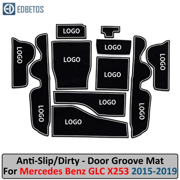 

anti-dirty pad for glc x253 glc 200 250 300 350 2015-2018 door groove gate slot anti-slip mat car