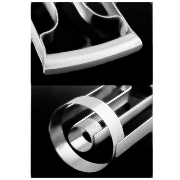 

practical stainless steel pineapple corer slicer cutter peeler ring wedge fruit cutting slicing coring knife fruit & vegetable tools