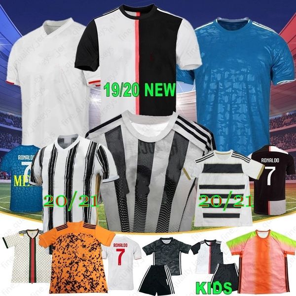 

2020 2021 fourth ronaldo palace juventus jerseys 19 20 juve home away de ligt dybala higuain buffon men kids football, Black;yellow