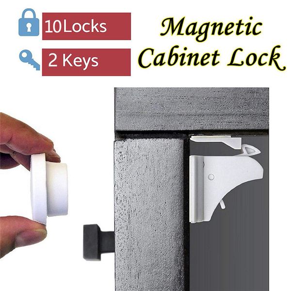 2019 Magnetic Children Safety Lock Baby Security Cabinet Drawer
