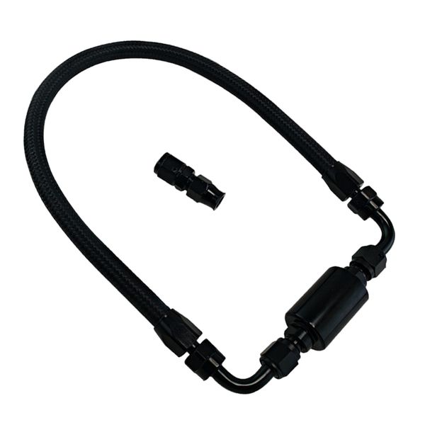 

tucked fuel line hose fittings kit inline filter for honda civic 1996-2000