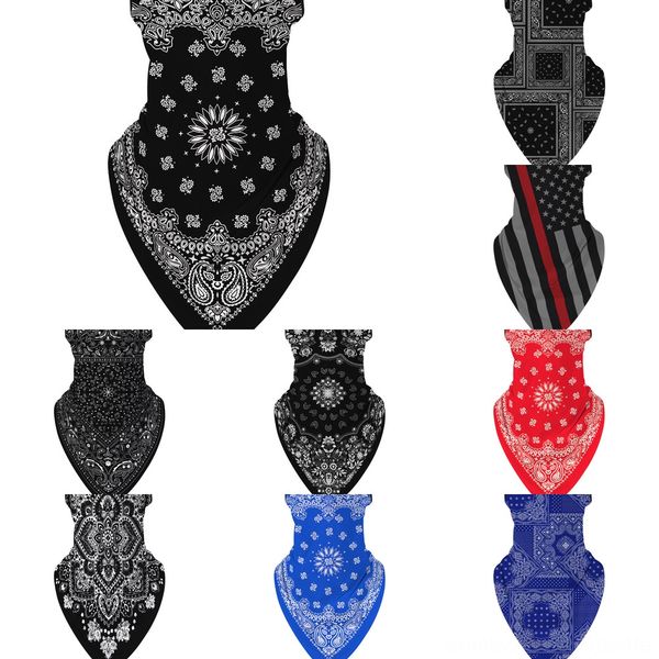 

htcjv new wholesaledhl outdoor seamless versatile magic skull scarf costumes mask scarf cycling riding warm masks neckerchief halloween face, Black