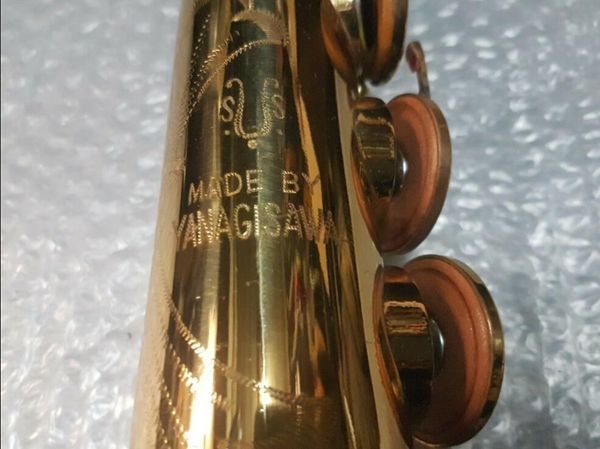

1976 yanagisawa s6 soprano saxophone musical instrument b flat brass gold lacquer new arrival sax/saxophone-made in japan