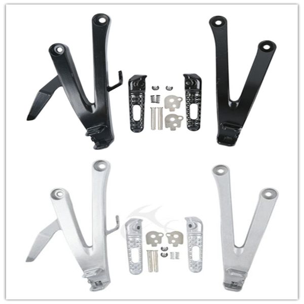 

motorcycle rear passenger footrest foot pegs brackets for cbr 600rr 600 rr 2007-2018