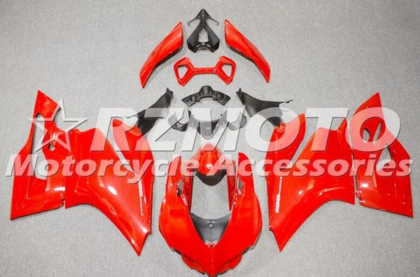 

new abs motorcycle bike fairings kits 100% fit for ducati 899 panigale 1199 13 14 15 899s 1199s 2013 2014 2015 bodywork custom bright red