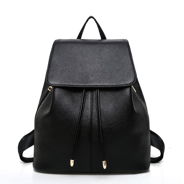 

leather backpack women bag korean version of the wild fashion 2020 new layer cowhide ladies backpack