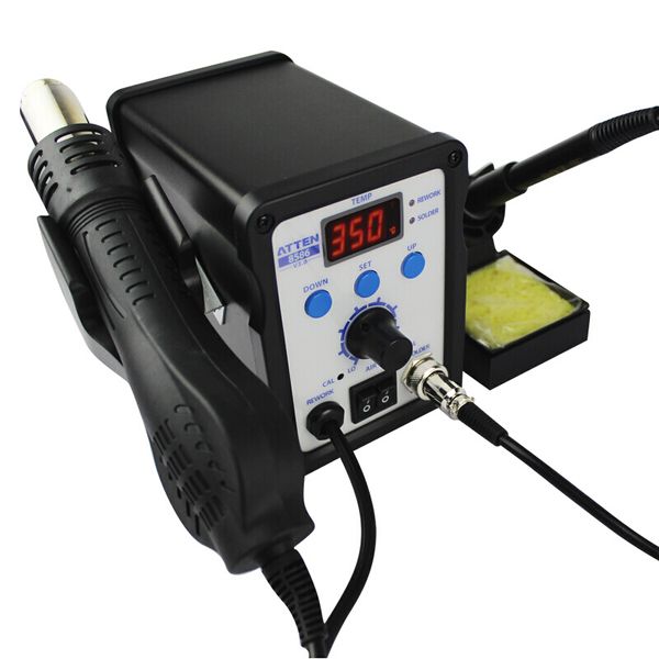 

atten at8586 2 in 1 economic 750w 110v/220v advanced air soldering station smd rework station