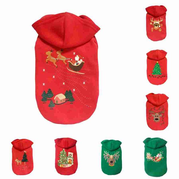

christmas pet dog clothes funny santa claus costume with hat chihuahua coat clothing cute pet christmas outfit for dogs cats