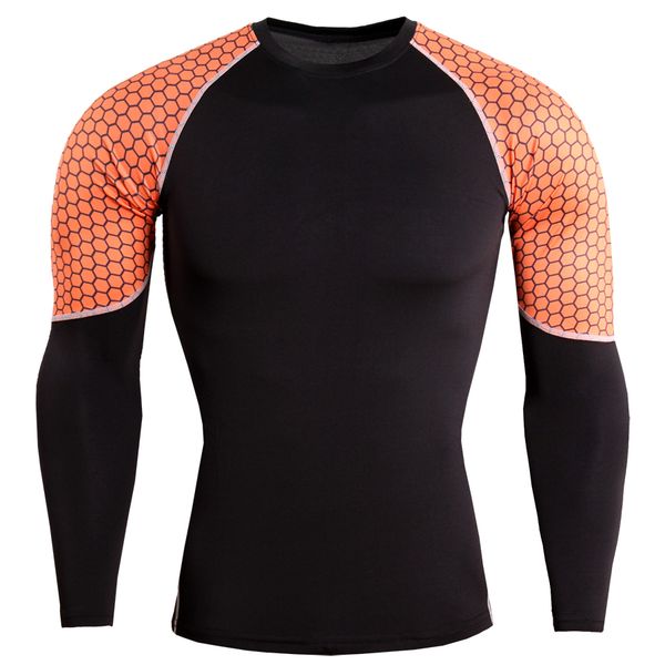 

new long sleeve sport shirt men quick clots long dry men's ruig tts sake gym clothing fitness mens rashard soccer jersey, Black;blue