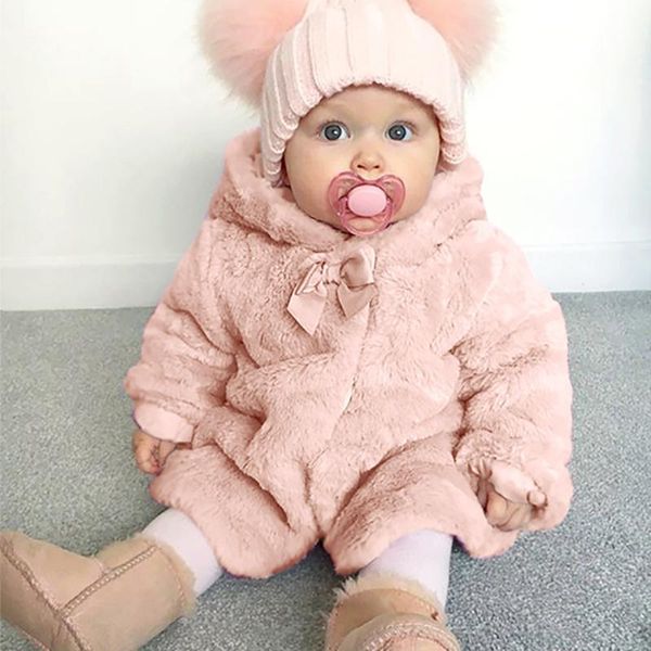 

hooded coats excellent durable polyester fiber fabric long sleeve children clothing girls fleece jacket warm outwear 6m-4y, Blue;gray