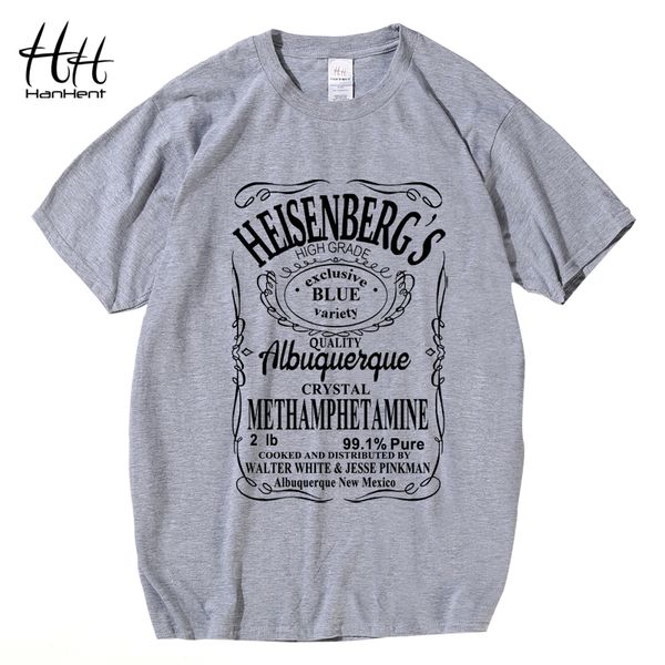 

Hanhent Hermanos T -Shirt Man Breaking Bad T Shirt Men Walter White Cook Tops Heisenberg Men Tops Tees 2017 Summer Fashion Hot