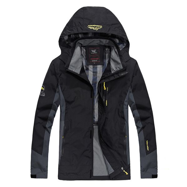 

autumn men's thin jacket male summer casual overcoat windbreaker coat new mens breathable hooded clothes plus size 7xl 8xl, Black;brown