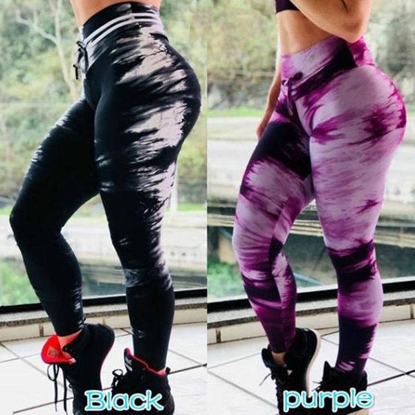 

yoga outfits women pants 3d print compression elasticity fitness sports leggings tights girl running sportswear training trousers, White;red