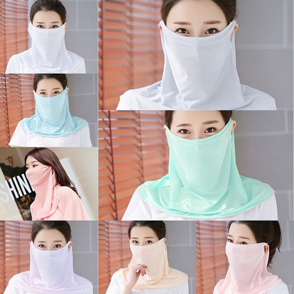 

5qtrj face mask scarf cold masks outdoor windproof half face dust-proof sunshade masks scarf dust mask ear type party feeling, Black