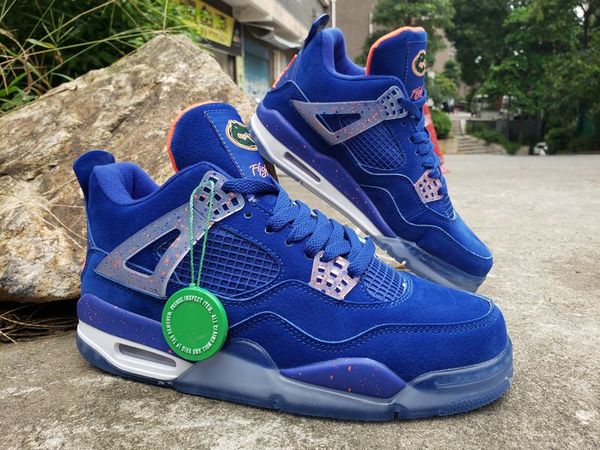

2019 4 florida gators basketball shoes men blue sports shoes