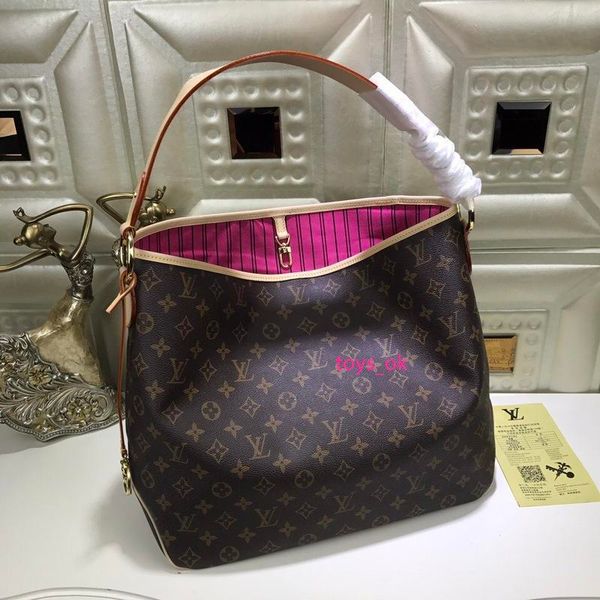 

n50156 damier azur canvas eather brown shoulder bags hobo handbags handles boston cross body messenger shoulder bags