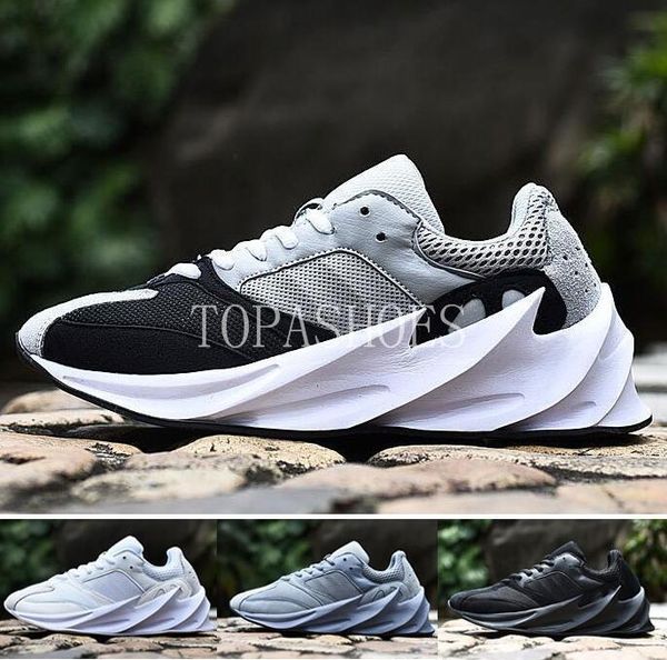 

wholesale 2019 breathable sharks concept tubular shadow knit trainer sports running shoes men women sneakers trainers
