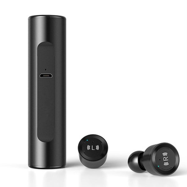 

Factory price 5 tw v5 0 metal bluetooth earphone with charging ca e 5 tw earphone bluetooth earphone