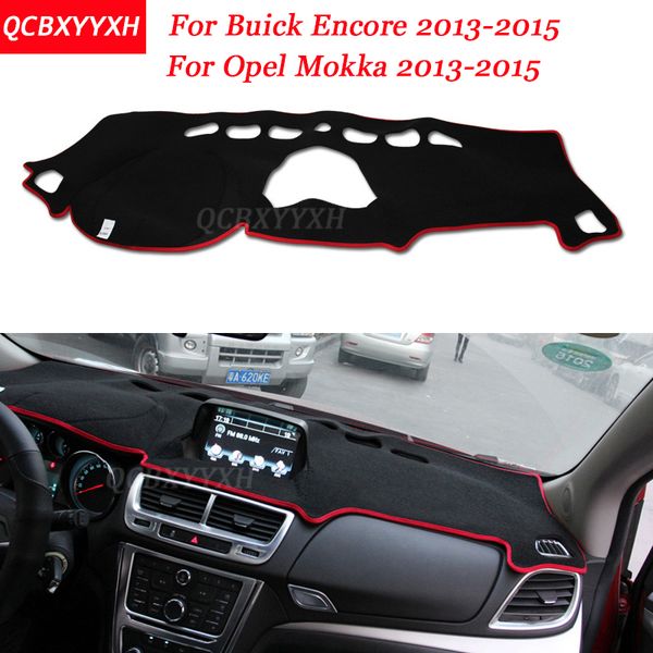 

car styling dashboard avoid light pad polyester for encore mokka 2013-2015 instrument platform cover protective mats