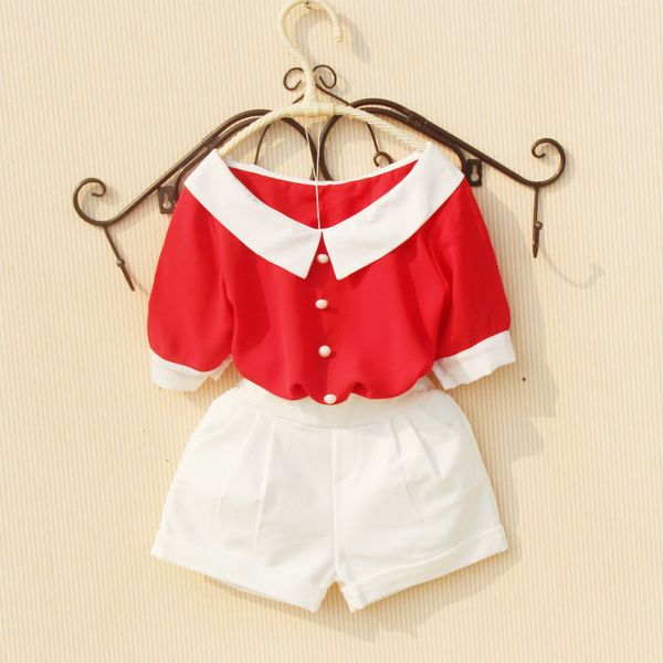 

3-15 Years 2019 Summer Baby Toddler Teenage School Girls Blouse White Girl Tops And Blouses Shirts For Kids Child Clothes JW4688