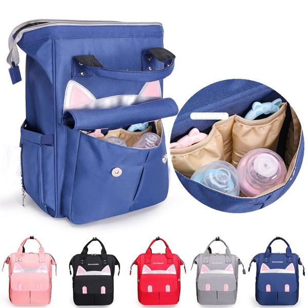 

baby diaper bag pack for mom large capacity mummy maternity travel backpacks nylon catoon baby diaper bags organizer backpack