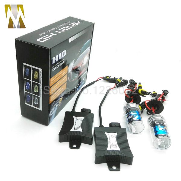 

55w xenon ballast bulb hid kit light car headlight fog drl lamp h1 h3 h7 h8 h9 h11 880 881 9005 hb3 9006 hb4 6000k