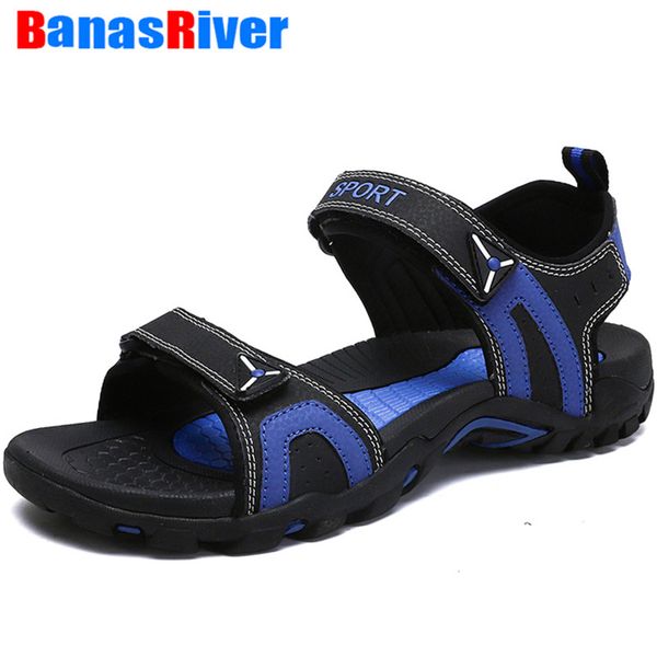 

comfortable breathable men sandals shoes casual lightweight non-slip water shower literide crock fashion platform, Black