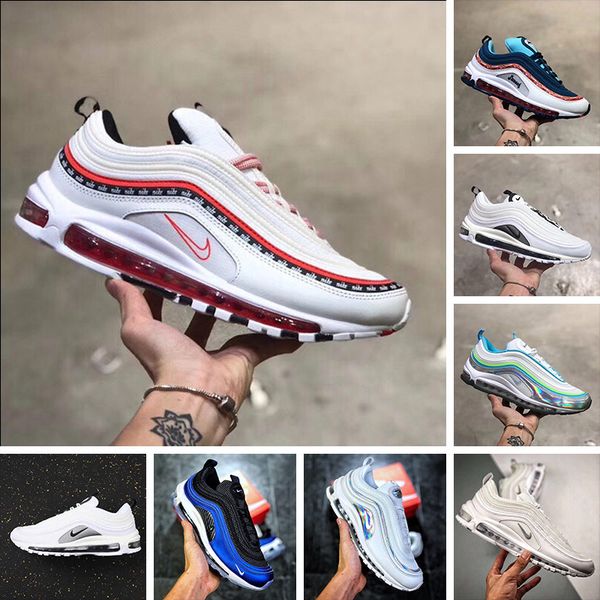 

luxury mens running shoes style black white running shoes for men women trainer sport sneakers shoes with box size 36-45