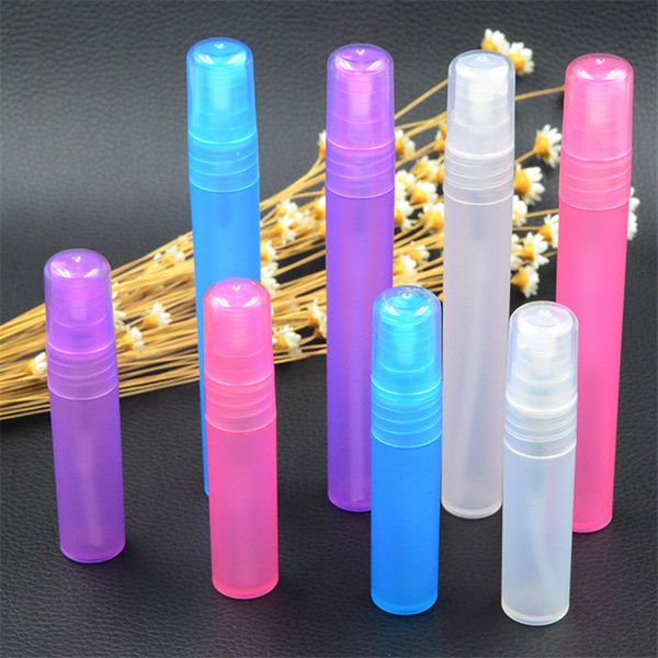 

5ml/10ml mini plastic small empty spray bottle for make up and skin care refillable bottles perfume pen atomizer spray bottle