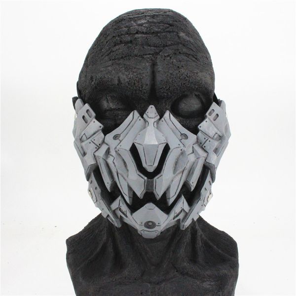 

halloween cosplay resin mask dragon god yasha mask horror animal theme party animal skull face masquerade scary